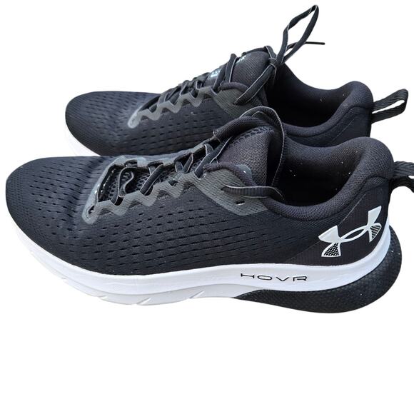 Under Armour Mens Sz 9 HOVR Turbulence Running Shoes Black - Picture 1 of 7